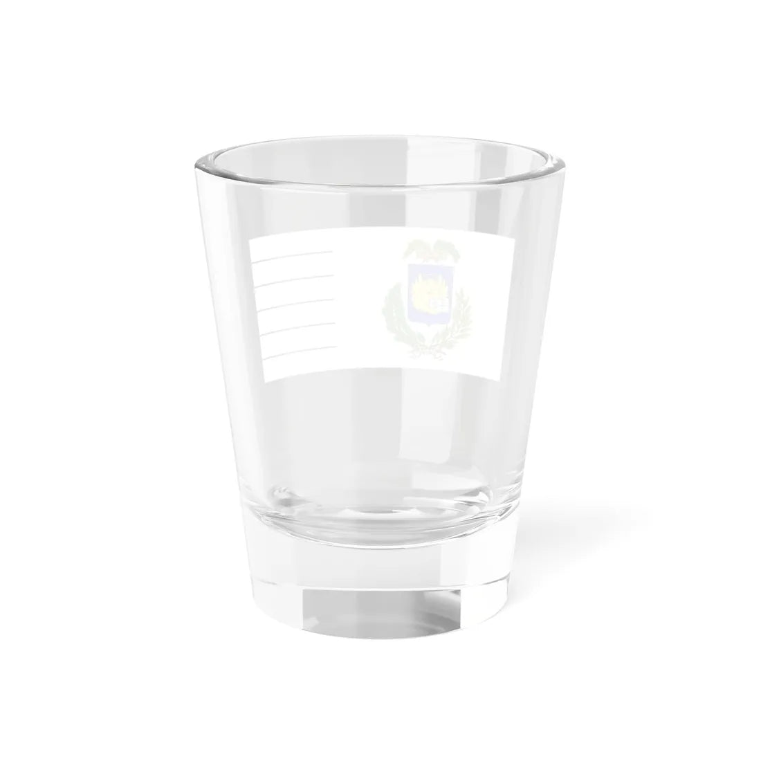 Flag of the Province of Venice (Italy) Shot Glass 1.5oz - Go Mug Yourself