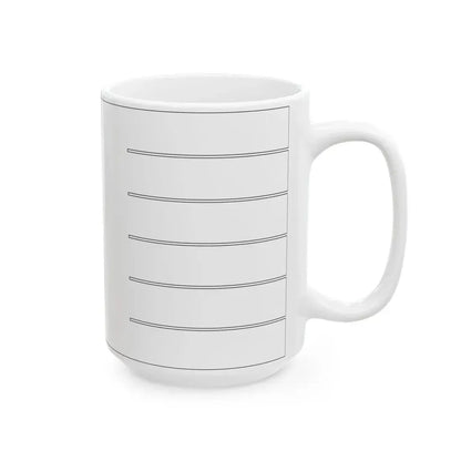 Flag of the Province of Venice (Italy) White Coffee Mug - Go Mug Yourself