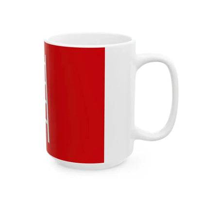 Flag of the Province of Verona (Italy) White Coffee Mug - Go Mug Yourself