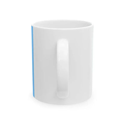 Flag of the Province of Vibo Valentia (Italy) White Coffee Mug - Go Mug Yourself