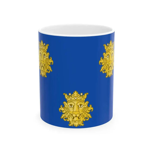 Flag of the Province of Zara (Italy) White Coffee Mug 11oz - Go Mug Yourself