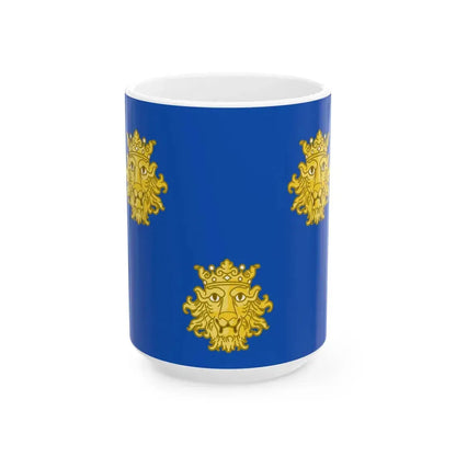 Flag of the Province of Zara (Italy) White Coffee Mug 15oz - Go Mug Yourself