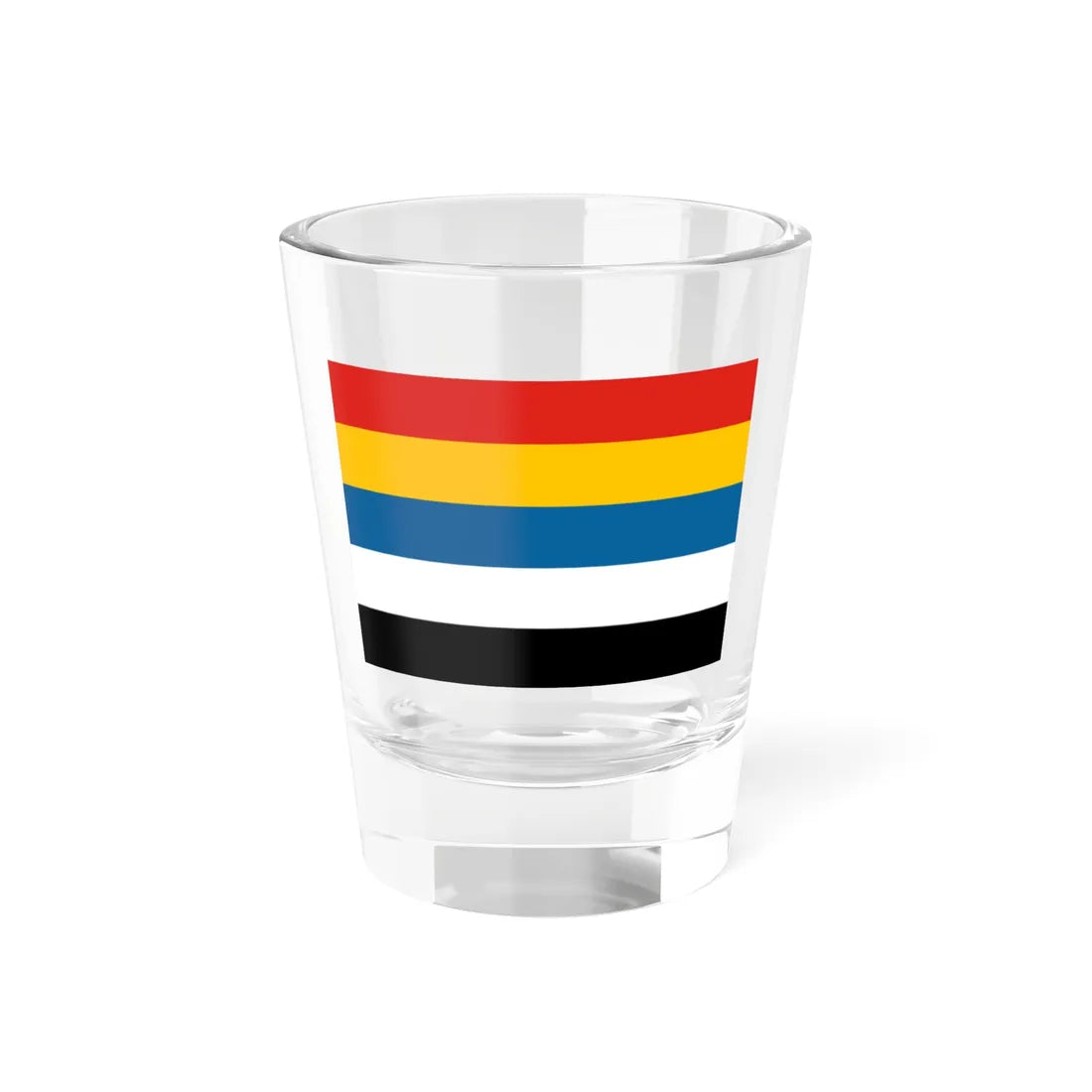 Flag of the Provisional Government of the Republic of China 1939-1940 (China) Shot Glass 1.5oz 1.5oz - Go Mug Yourself