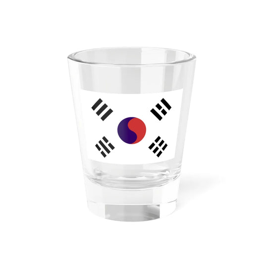Flag of the Provisional Government of the Republic of Korea (Korea) Shot Glass 1.5oz 1.5oz - Go Mug Yourself