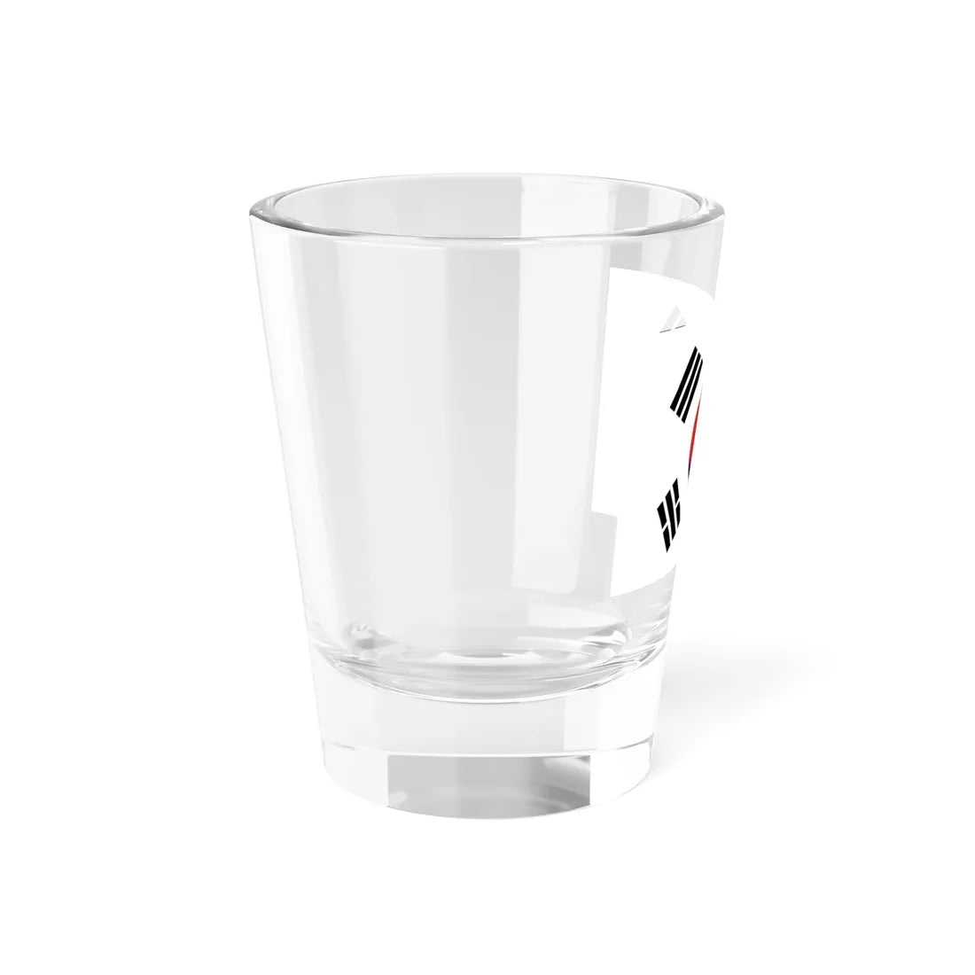 Flag of the Provisional Peoples Committee for North Korea (Korea) Shot Glass 1.5oz - Go Mug Yourself