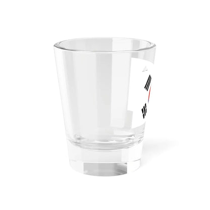 Flag of the Provisional Peoples Committee for North Korea (Korea) Shot Glass 1.5oz - Go Mug Yourself