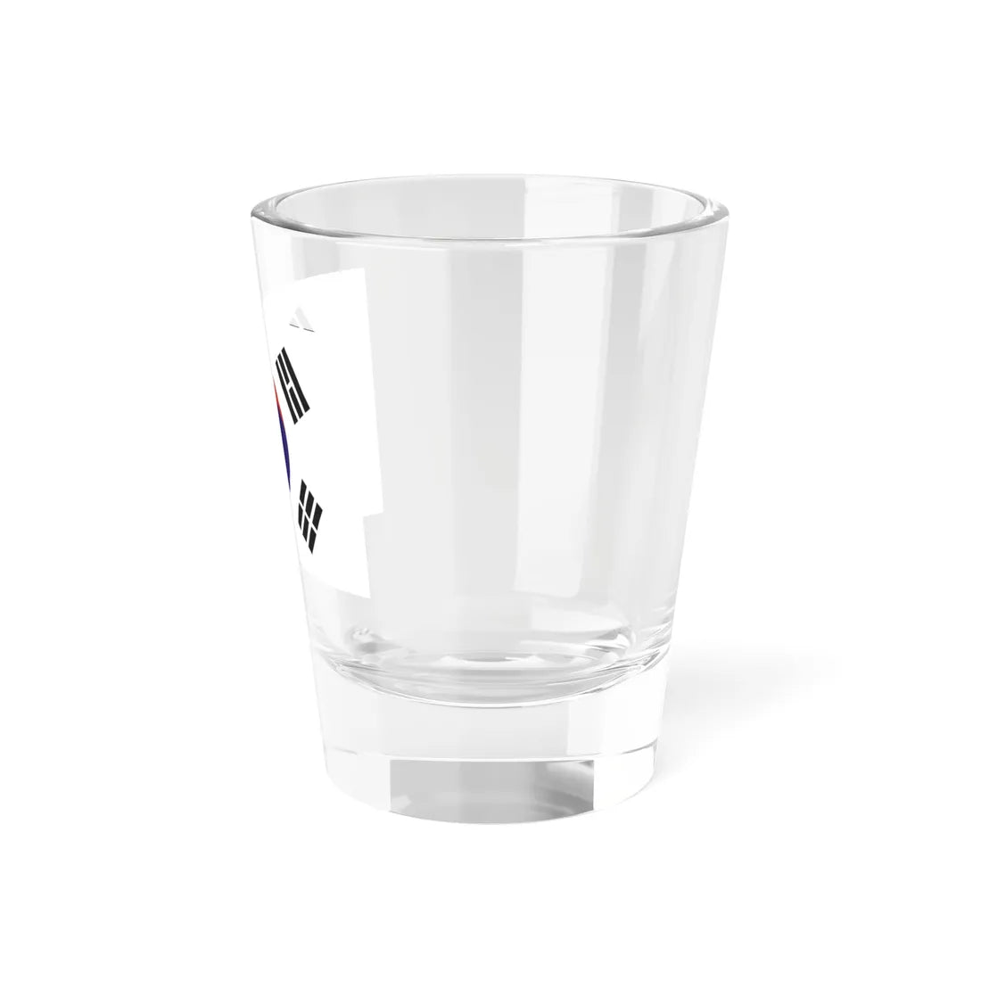 Flag of the Provisional Peoples Committee for North Korea (Korea) Shot Glass 1.5oz - Go Mug Yourself