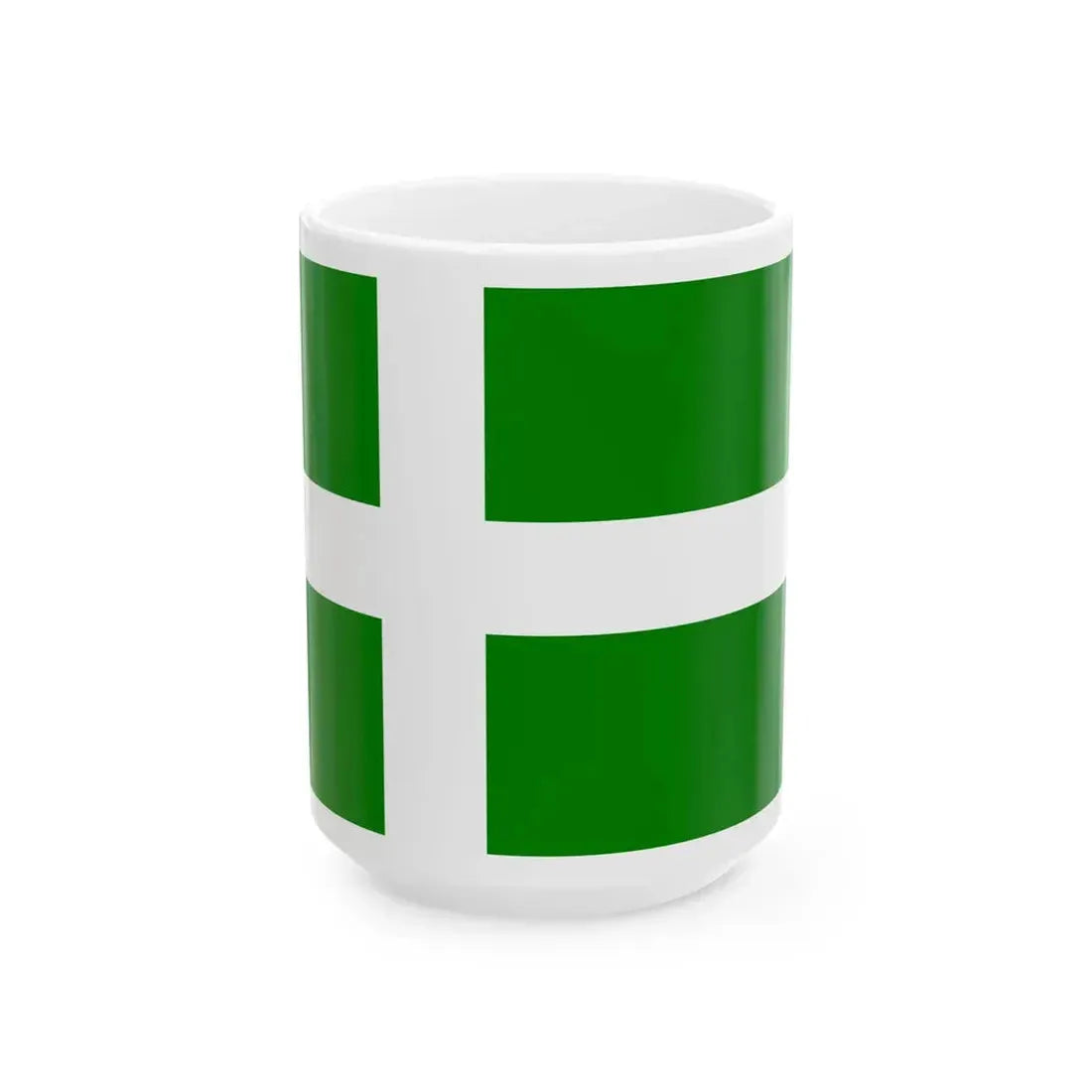 Flag of the Puerto Rican Independence Party (United States) White Coffee Mug 15oz - Go Mug Yourself