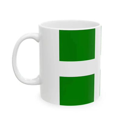 Flag of the Puerto Rican Independence Party (United States) White Coffee Mug - Go Mug Yourself