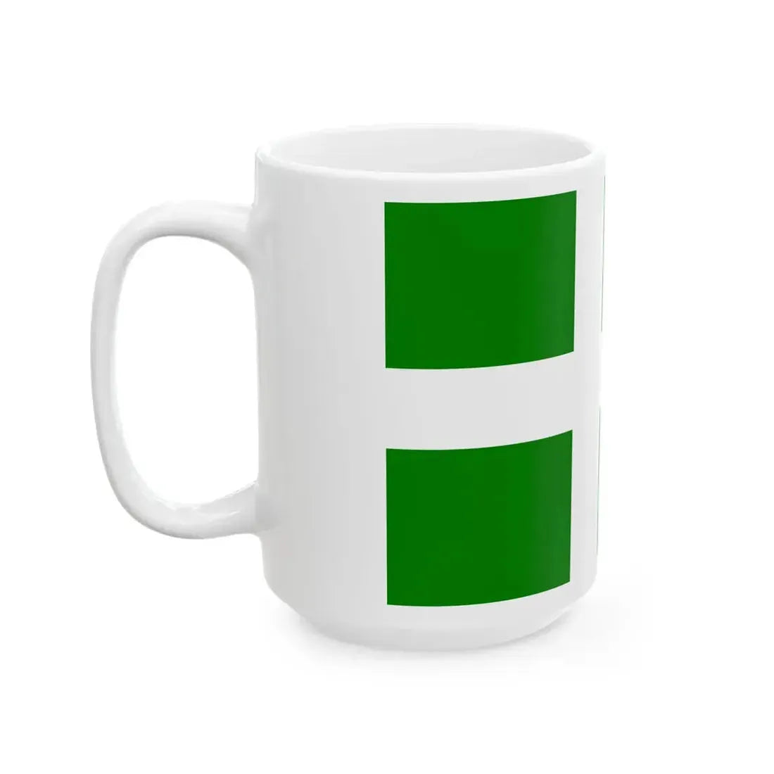 Flag of the Puerto Rican Independence Party (United States) White Coffee Mug - Go Mug Yourself