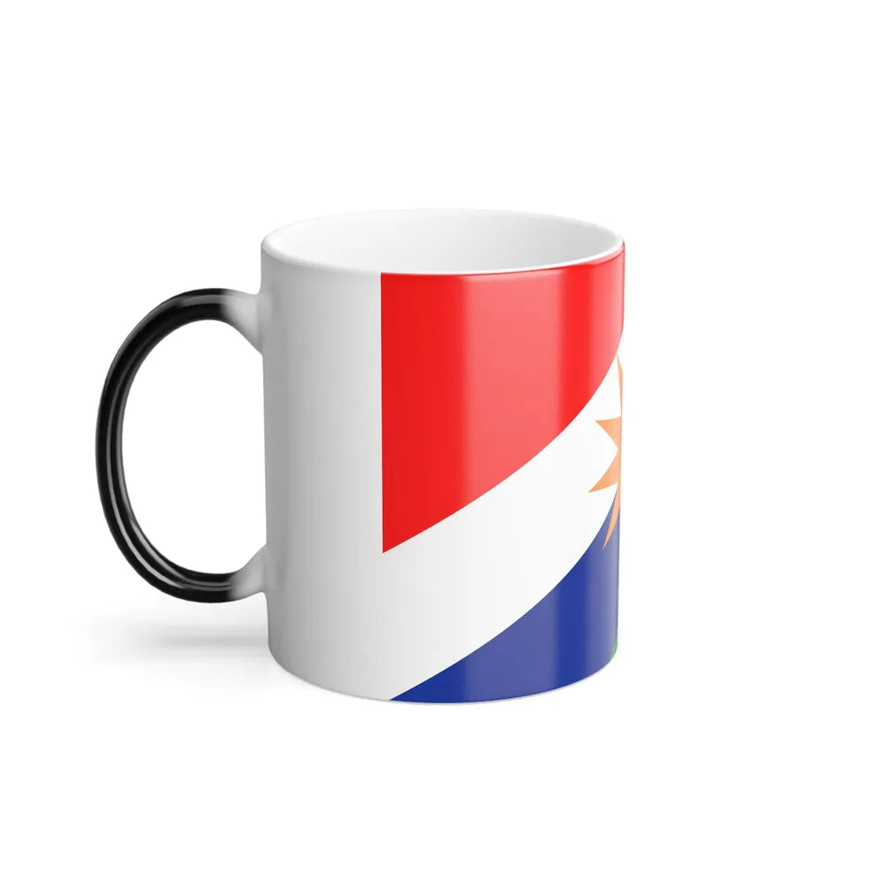 Flag of the Puntarenas Province Costa Rica - Color Changing Coffee Mug-Go Mug Yourself