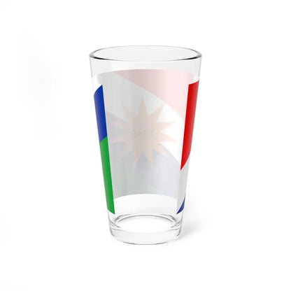 Flag of the Puntarenas Province Costa Rica - Pint Glass 16oz - Go Mug Yourself