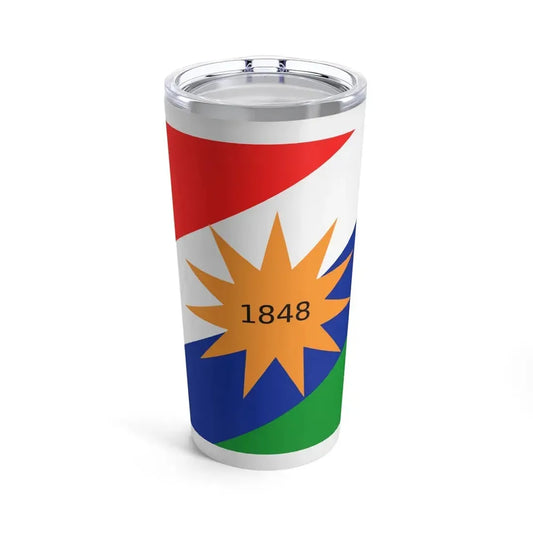 Flag of the Puntarenas Province Costa Rica - Tumbler 20oz 20oz - Go Mug Yourself