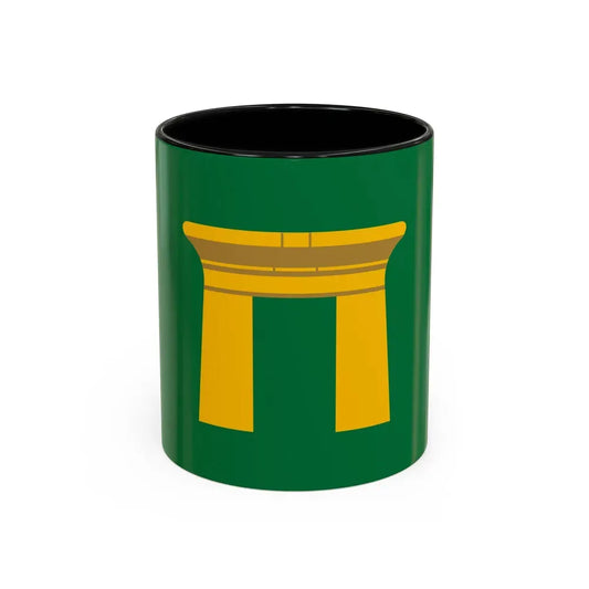 Flag of the Qena Governorate Egypt - Accent Coffee Mug 11oz Black - Go Mug Yourself
