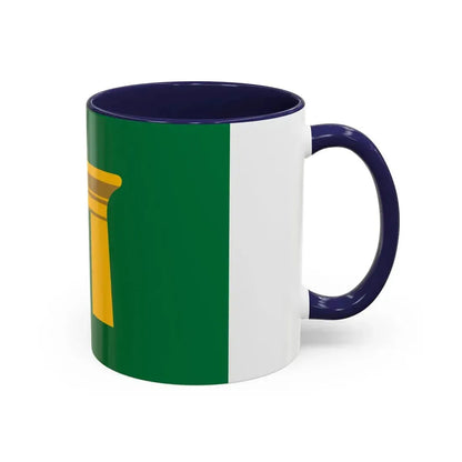 Flag of the Qena Governorate Egypt - Accent Coffee Mug - Go Mug Yourself