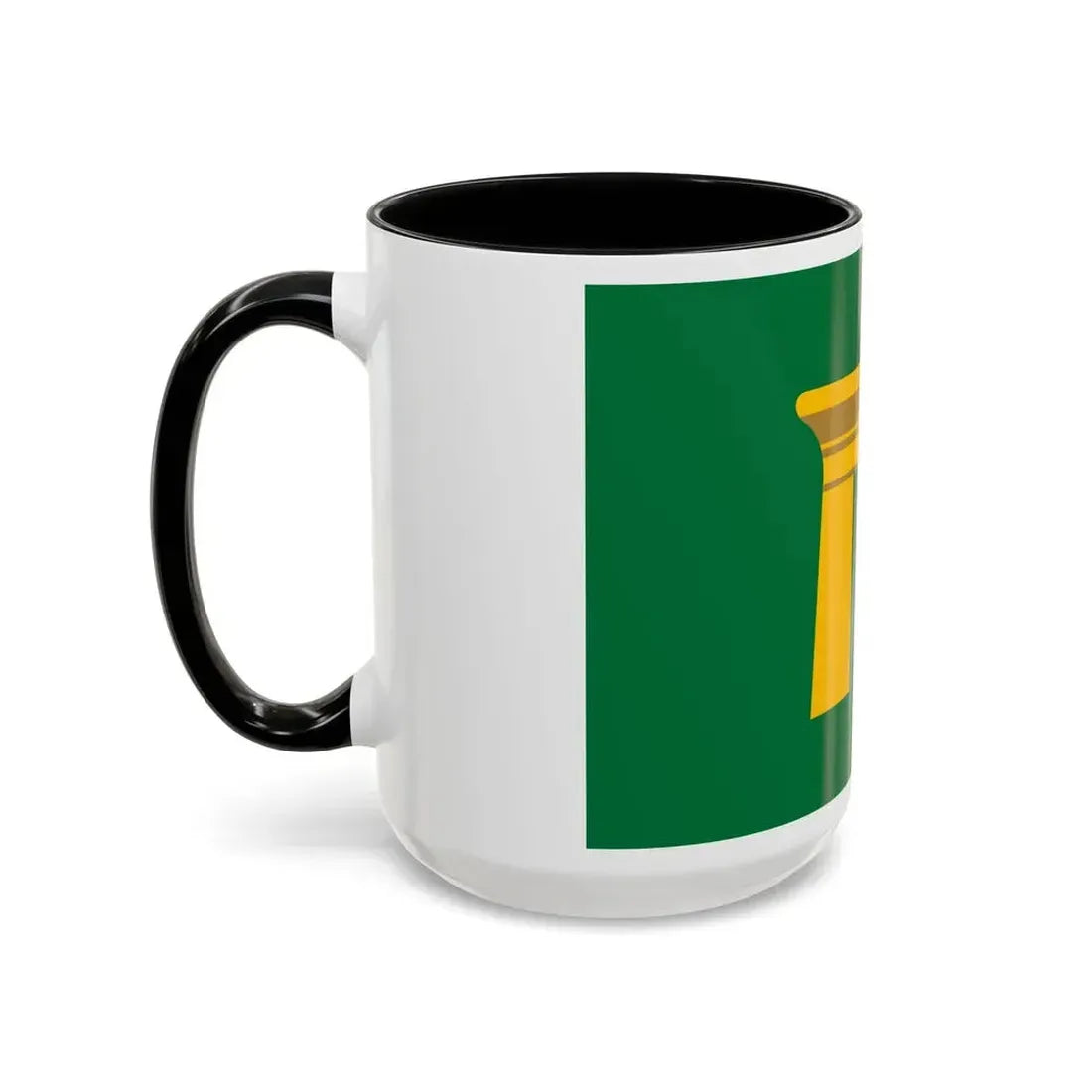 Flag of the Qena Governorate Egypt - Accent Coffee Mug - Go Mug Yourself