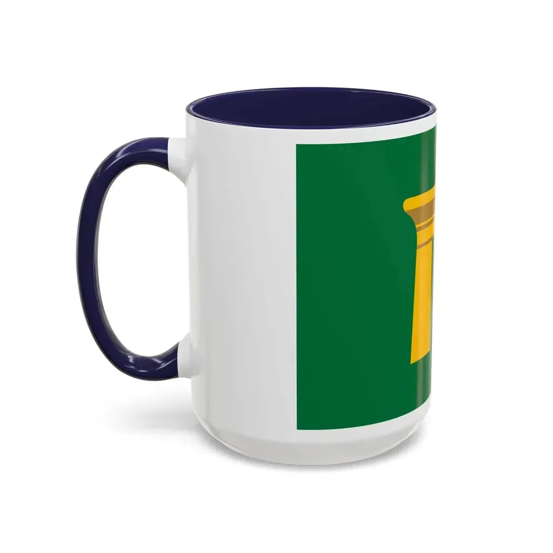 Flag of the Qena Governorate Egypt - Accent Coffee Mug - Go Mug Yourself