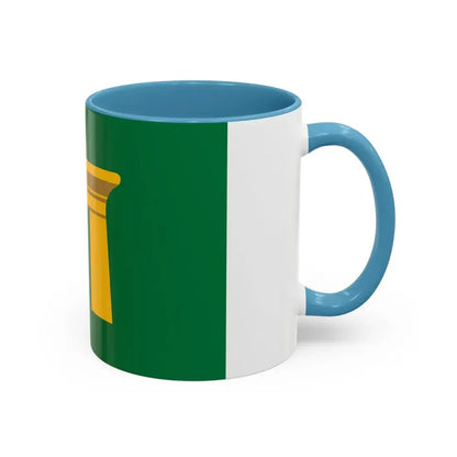 Flag of the Qena Governorate Egypt - Accent Coffee Mug - Go Mug Yourself