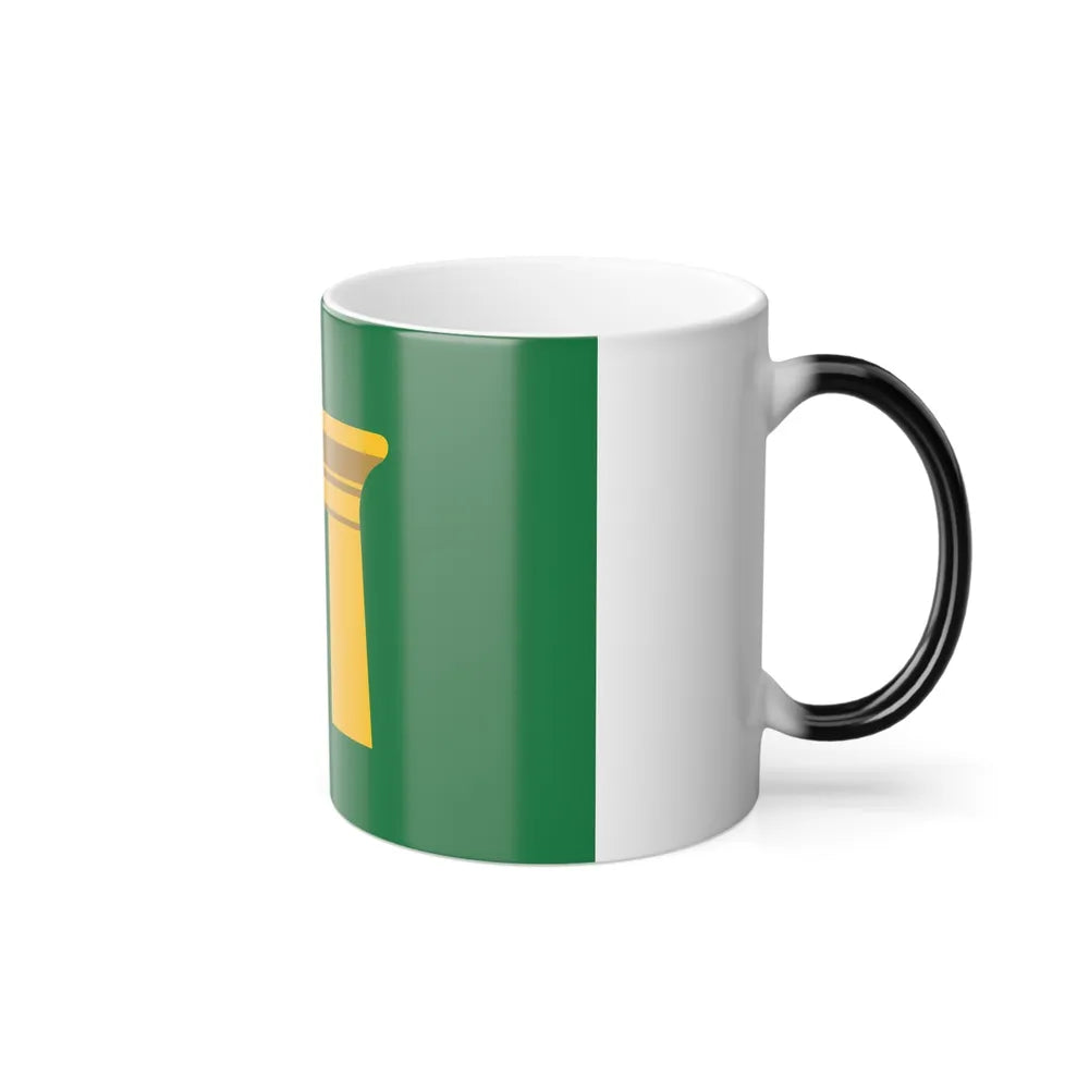 Flag of the Qena Governorate Egypt - Color Changing Coffee Mug-Go Mug Yourself