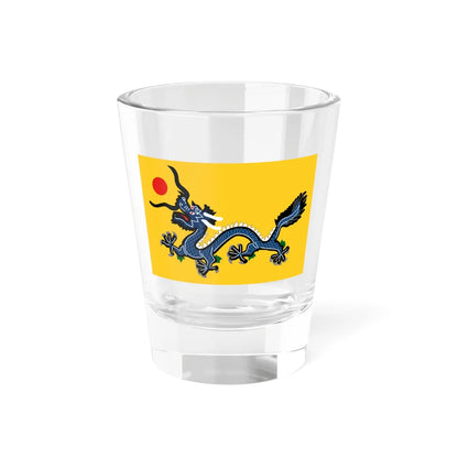 Flag of the Qing dynasty 1889-1912 (China) Shot Glass 1.5oz 1.5oz - Go Mug Yourself