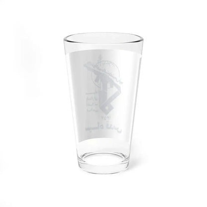 Flag of the Quds Force (Iran) Pint Glass 16oz - Go Mug Yourself