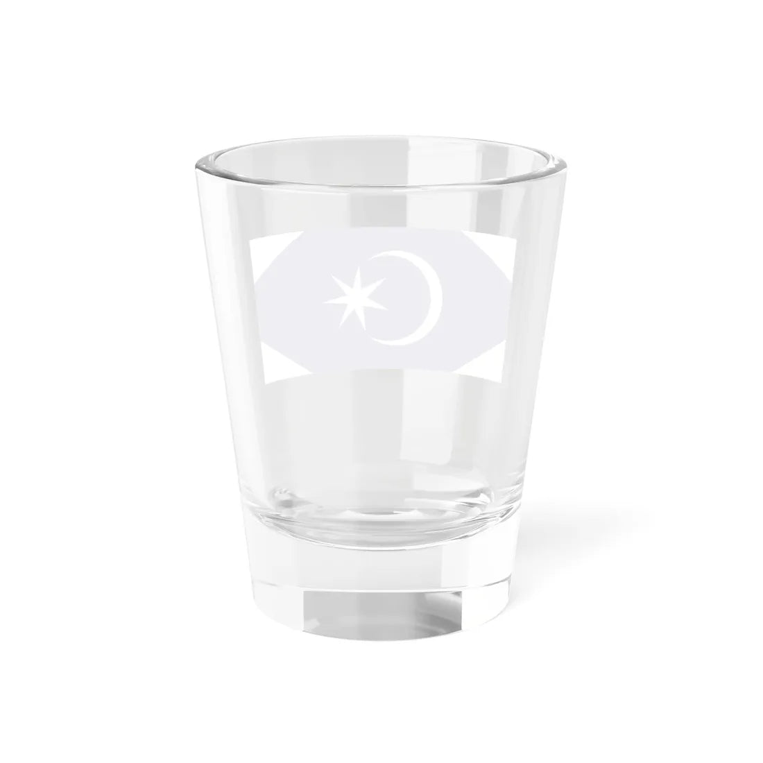 Flag of the Queen Consort of Johor (Malaysia) Shot Glass 1.5oz - Go Mug Yourself