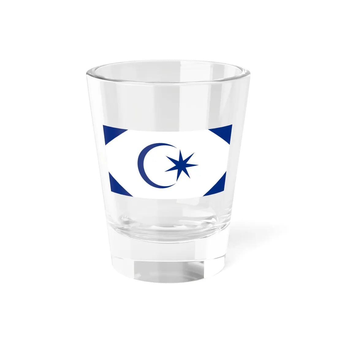 Flag of the Raja Muda of Johor (Malaysia) Shot Glass 1.5oz 1.5oz - Go Mug Yourself