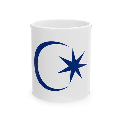 Flag of the Raja Muda of Johor (Malaysia) White Coffee Mug 11oz - Go Mug Yourself