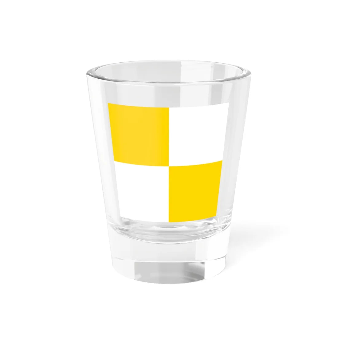 Flag of the ration depots of the Royal Hungarian Defence Forces 1939 (Hungary) Shot Glass 1.5oz 1.5oz - Go Mug Yourself