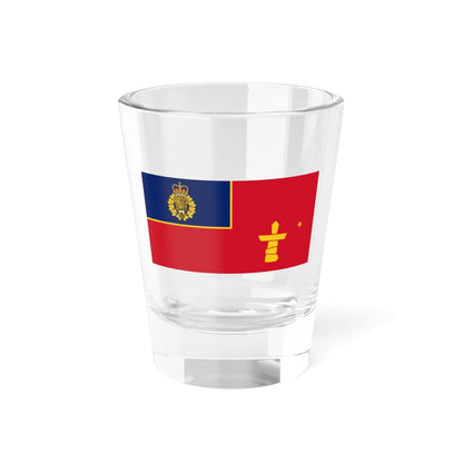 Flag of the RCMP  V Division (Canada) Shot Glass 1.5oz 1.5oz - Go Mug Yourself