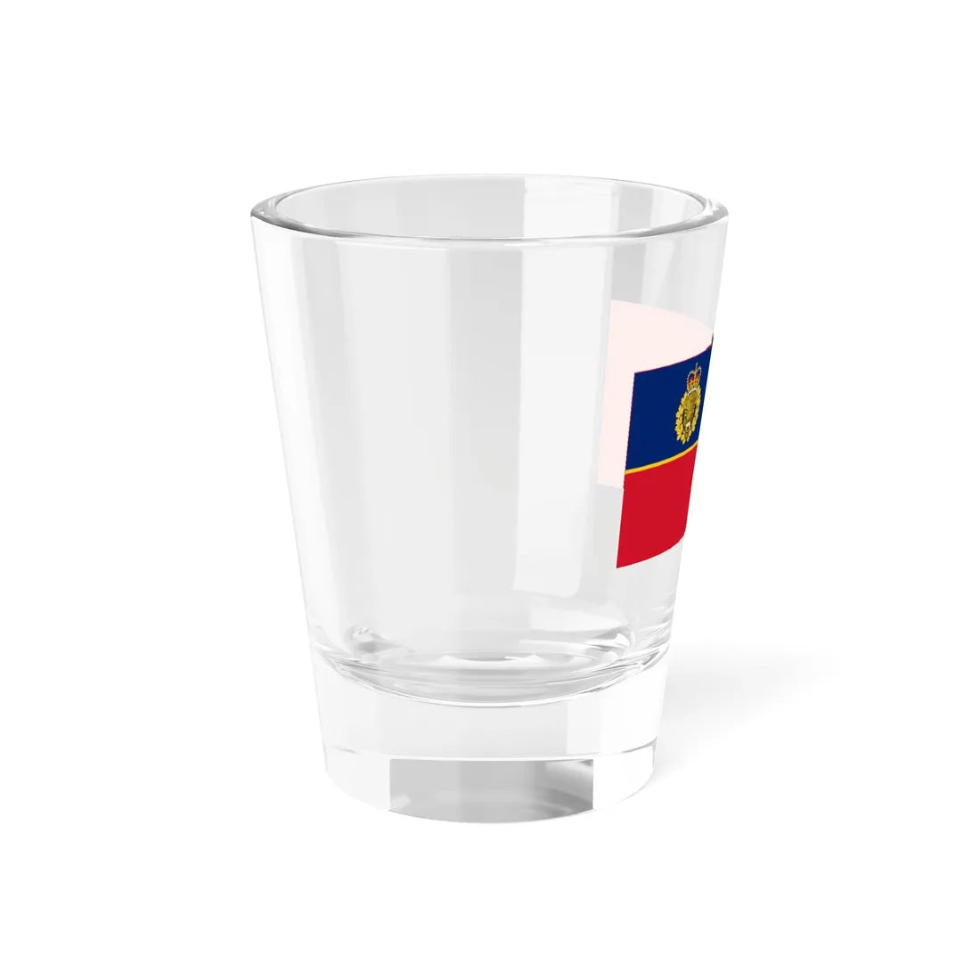 Flag of the RCMP  V Division (Canada) Shot Glass 1.5oz - Go Mug Yourself