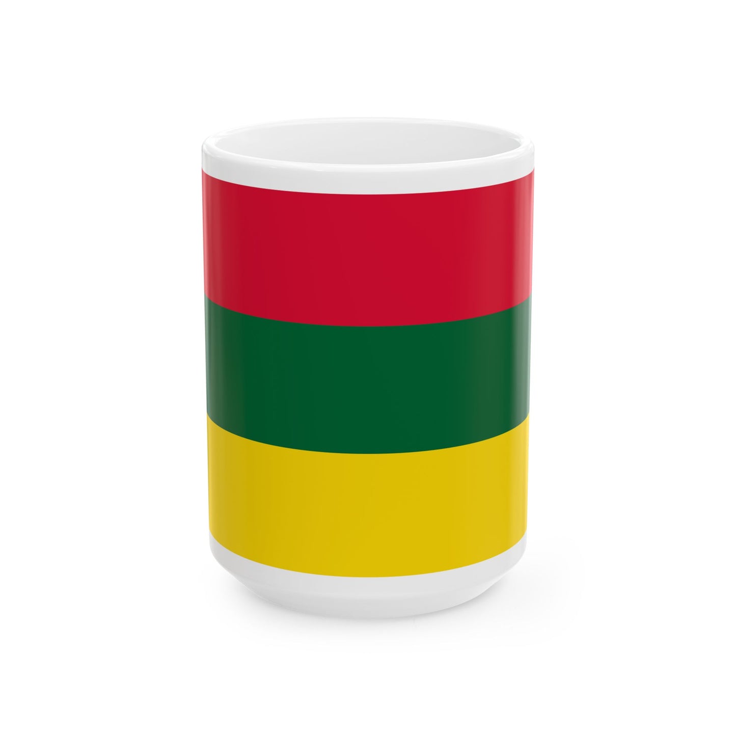 Flag of the Regency of Algiers (Algeria) White Coffee Mug-15oz-Go Mug Yourself