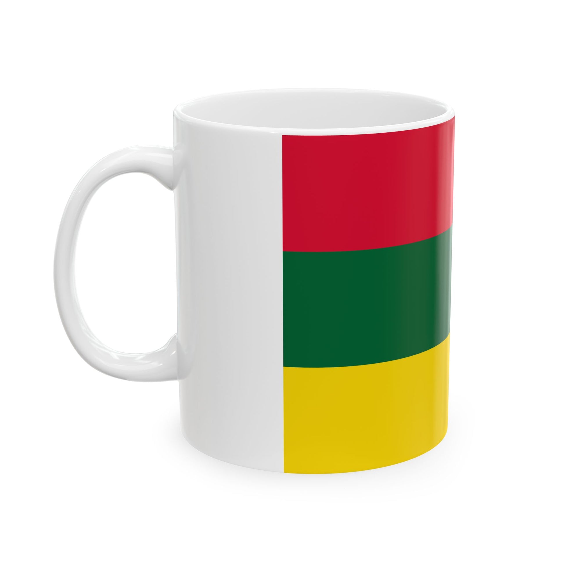 Flag of the Regency of Algiers (Algeria) White Coffee Mug-Go Mug Yourself
