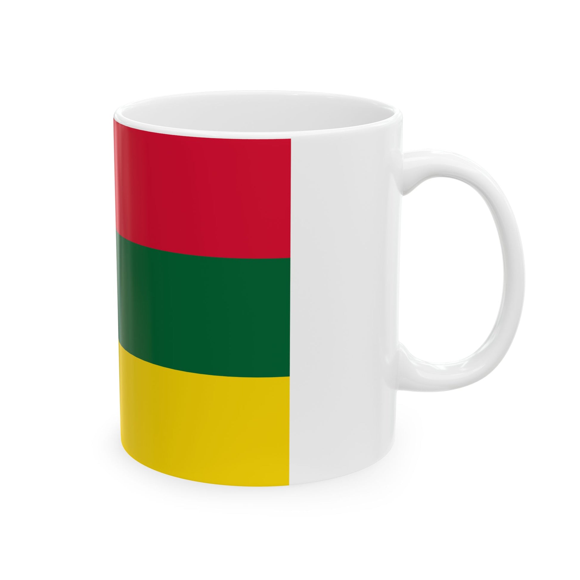 Flag of the Regency of Algiers (Algeria) White Coffee Mug-Go Mug Yourself