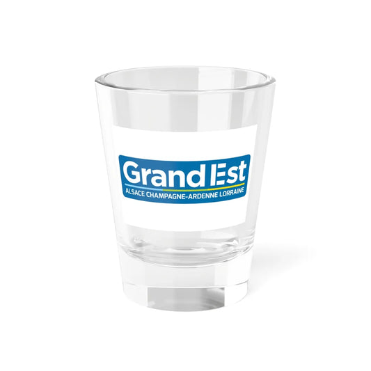 Flag of the Region of Grand Est Variant 1 (France) Shot Glass 1.5oz 1.5oz - Go Mug Yourself