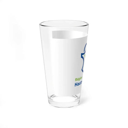 Flag of the Region of Hauts-de-France (France) Pint Glass 16oz - Go Mug Yourself