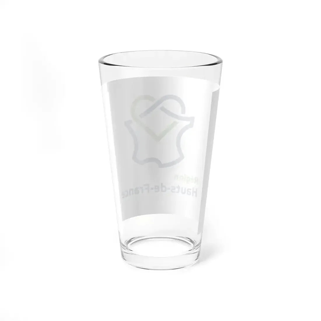 Flag of the Region of Hauts-de-France (France) Pint Glass 16oz - Go Mug Yourself