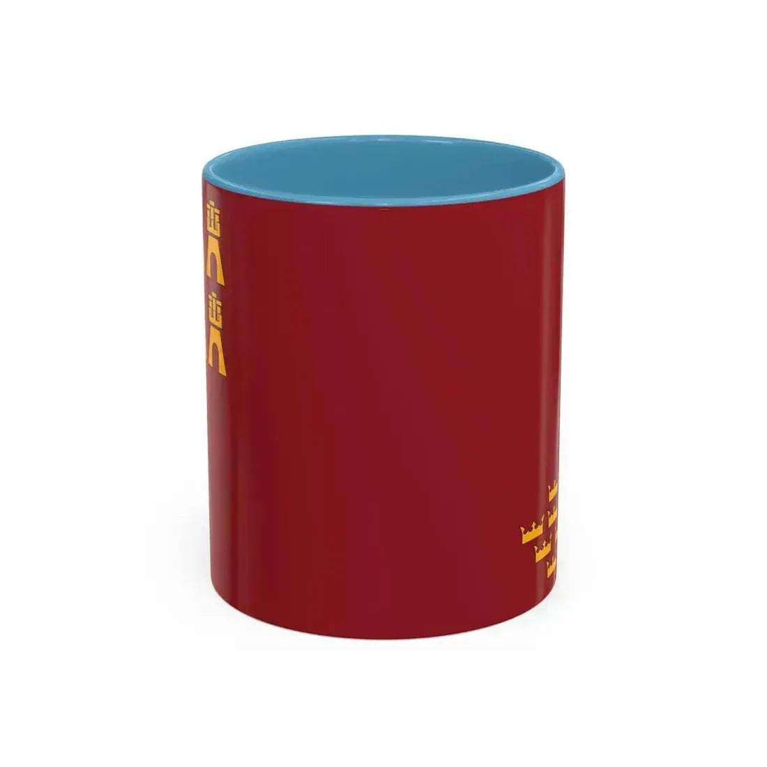 Flag of the Region of Murcia Spain - Accent Coffee Mug 11oz Light Blue - Go Mug Yourself