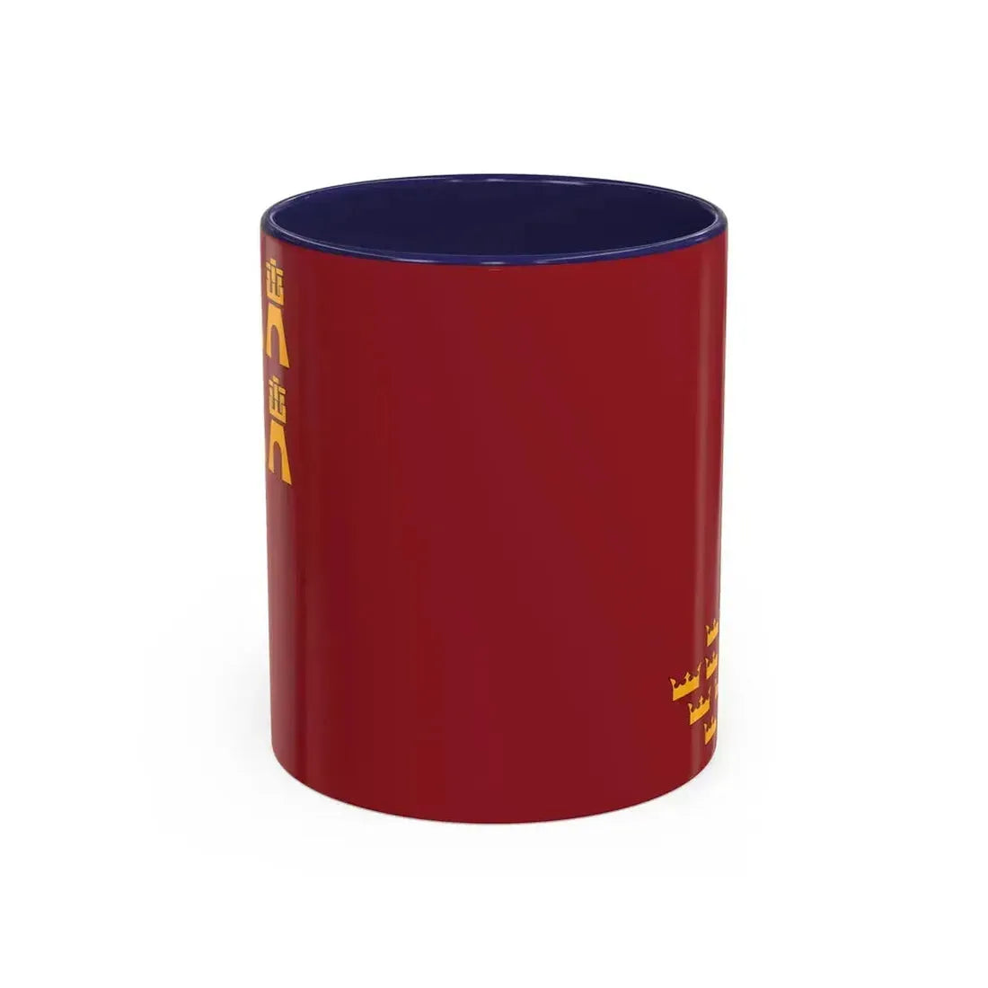 Flag of the Region of Murcia Spain - Accent Coffee Mug 11oz Navy - Go Mug Yourself