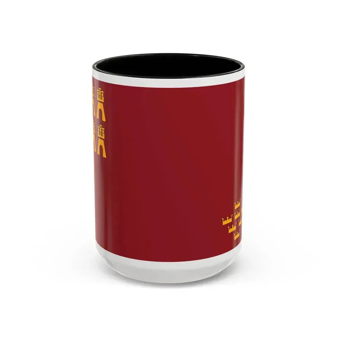 Flag of the Region of Murcia Spain - Accent Coffee Mug 15oz Black - Go Mug Yourself