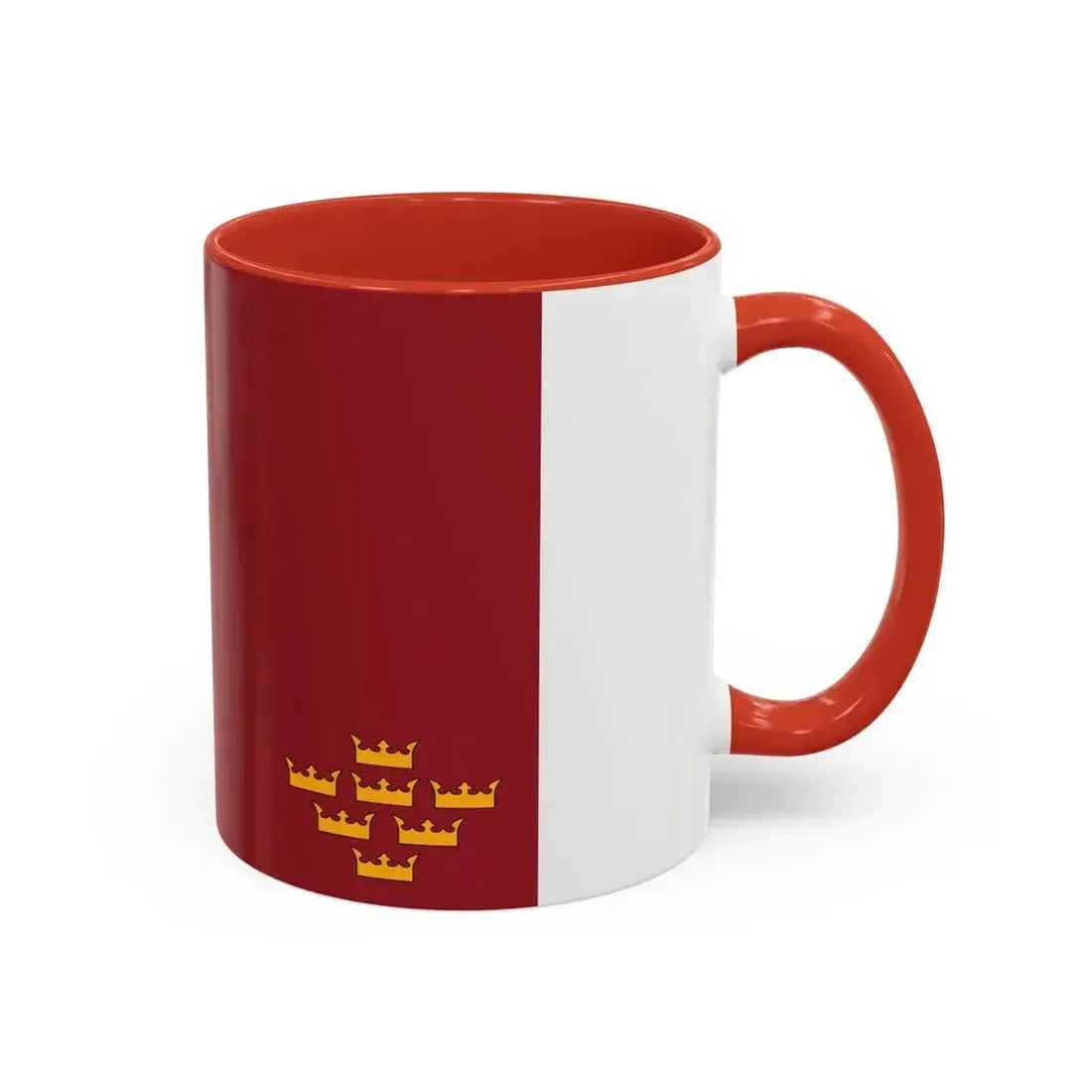 Flag of the Region of Murcia Spain - Accent Coffee Mug - Go Mug Yourself