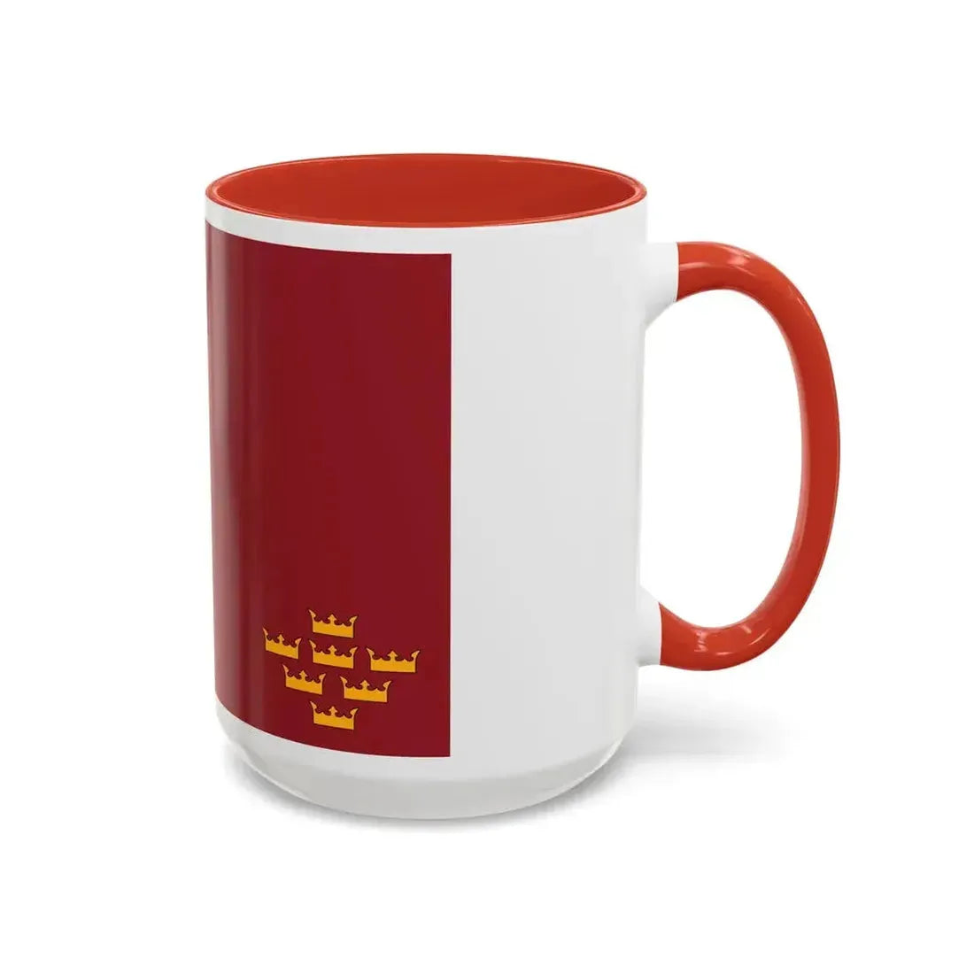 Flag of the Region of Murcia Spain - Accent Coffee Mug - Go Mug Yourself