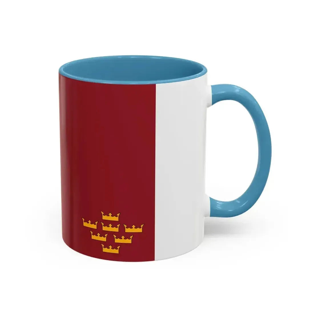 Flag of the Region of Murcia Spain - Accent Coffee Mug - Go Mug Yourself