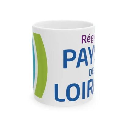 Flag of the Region of Pays de la Loire (France) White Coffee Mug 11oz - Go Mug Yourself