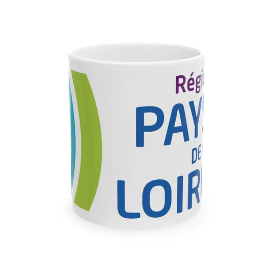 Flag of the Region of Pays de la Loire (France) White Coffee Mug 11oz - Go Mug Yourself