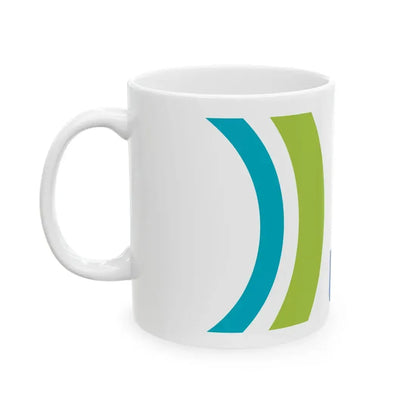 Flag of the Region of Pays de la Loire (France) White Coffee Mug - Go Mug Yourself
