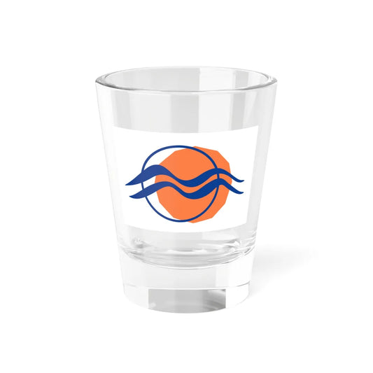Flag of the Region of South Aegean (Greece) Shot Glass 1.5oz 1.5oz - Go Mug Yourself