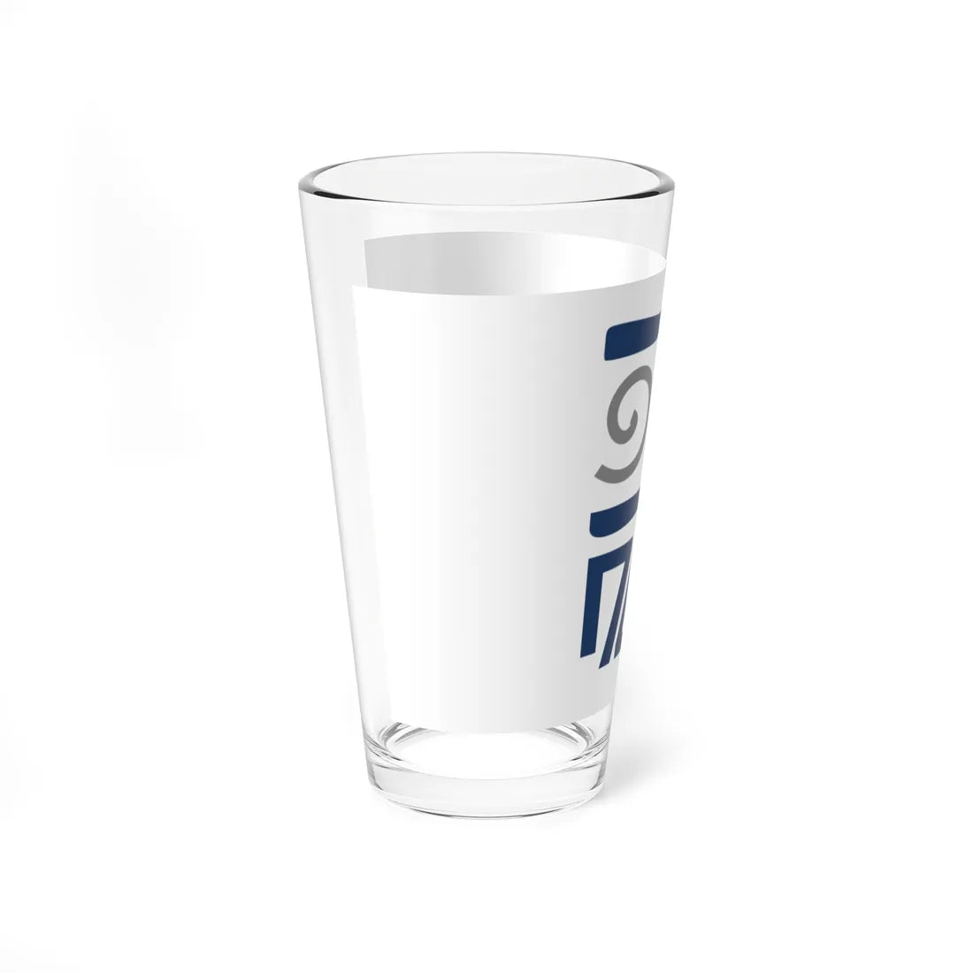 Flag of the Region of Western Greece (Greece) Pint Glass 16oz - Go Mug Yourself