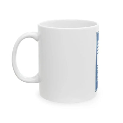 Flag of the Regional Municipality of Durham (Canada) White Coffee Mug - Go Mug Yourself