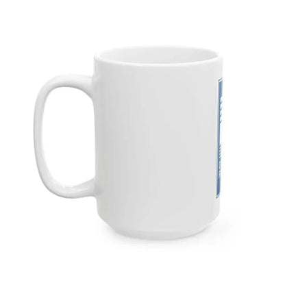 Flag of the Regional Municipality of Durham (Canada) White Coffee Mug - Go Mug Yourself